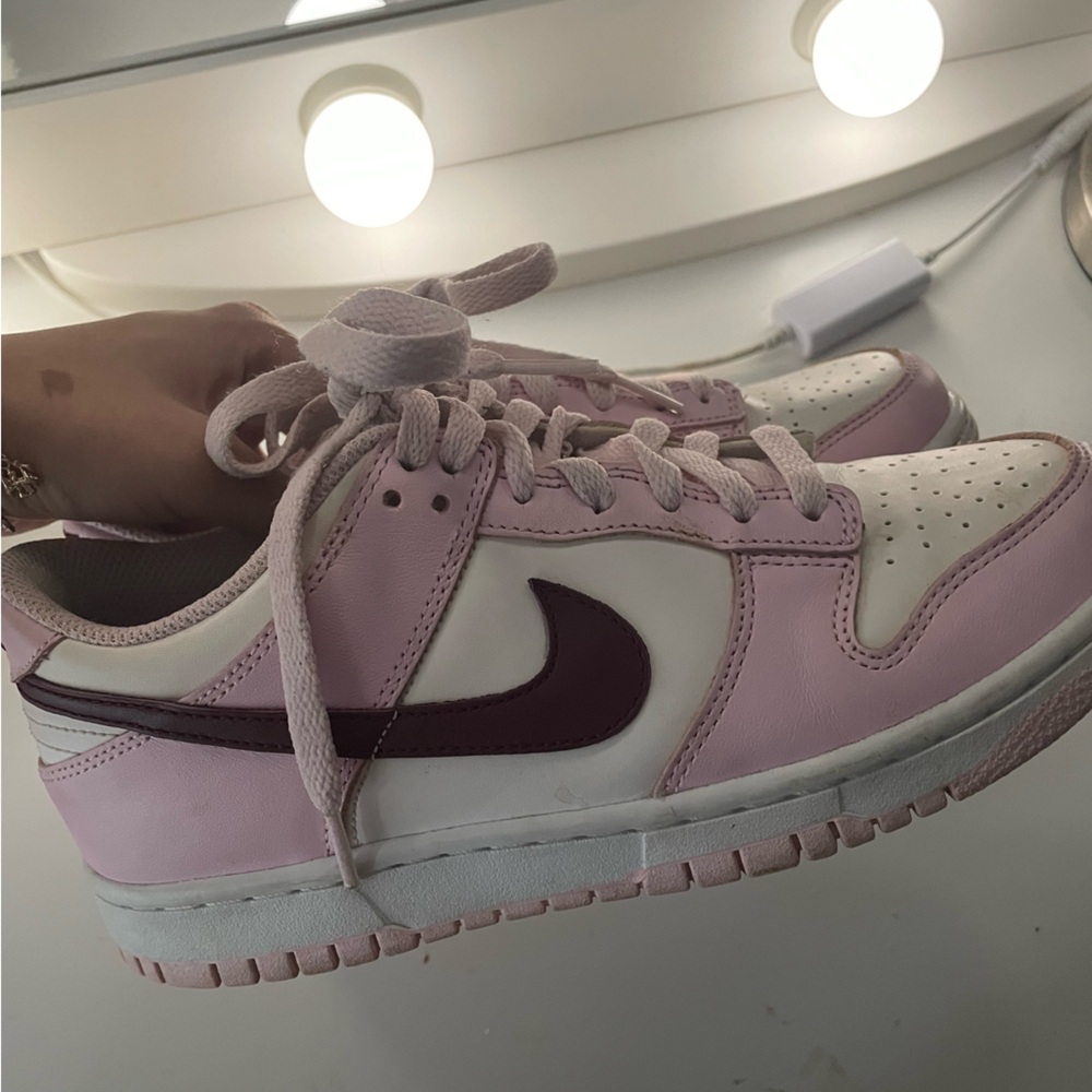 Pink Nike dunks
